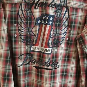 Ladies gorgeous blingy snap up shirt